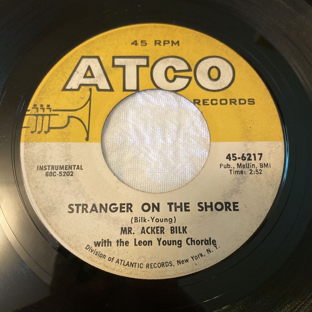 Mr. Acker Bilk Stranger On The Shore/Cielito Lindo 45RPM Atco Records 1962 - Picture 8 of 12